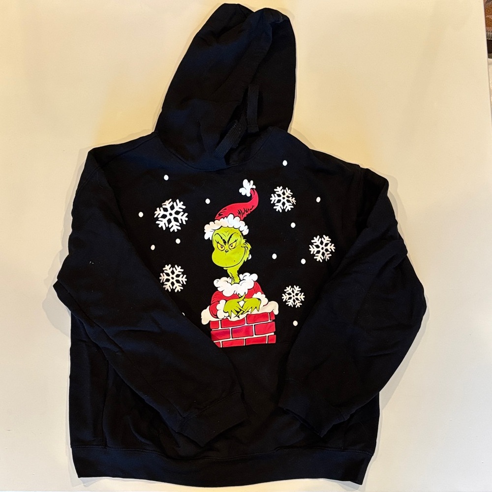 Black Grinch Christmas Hoodie